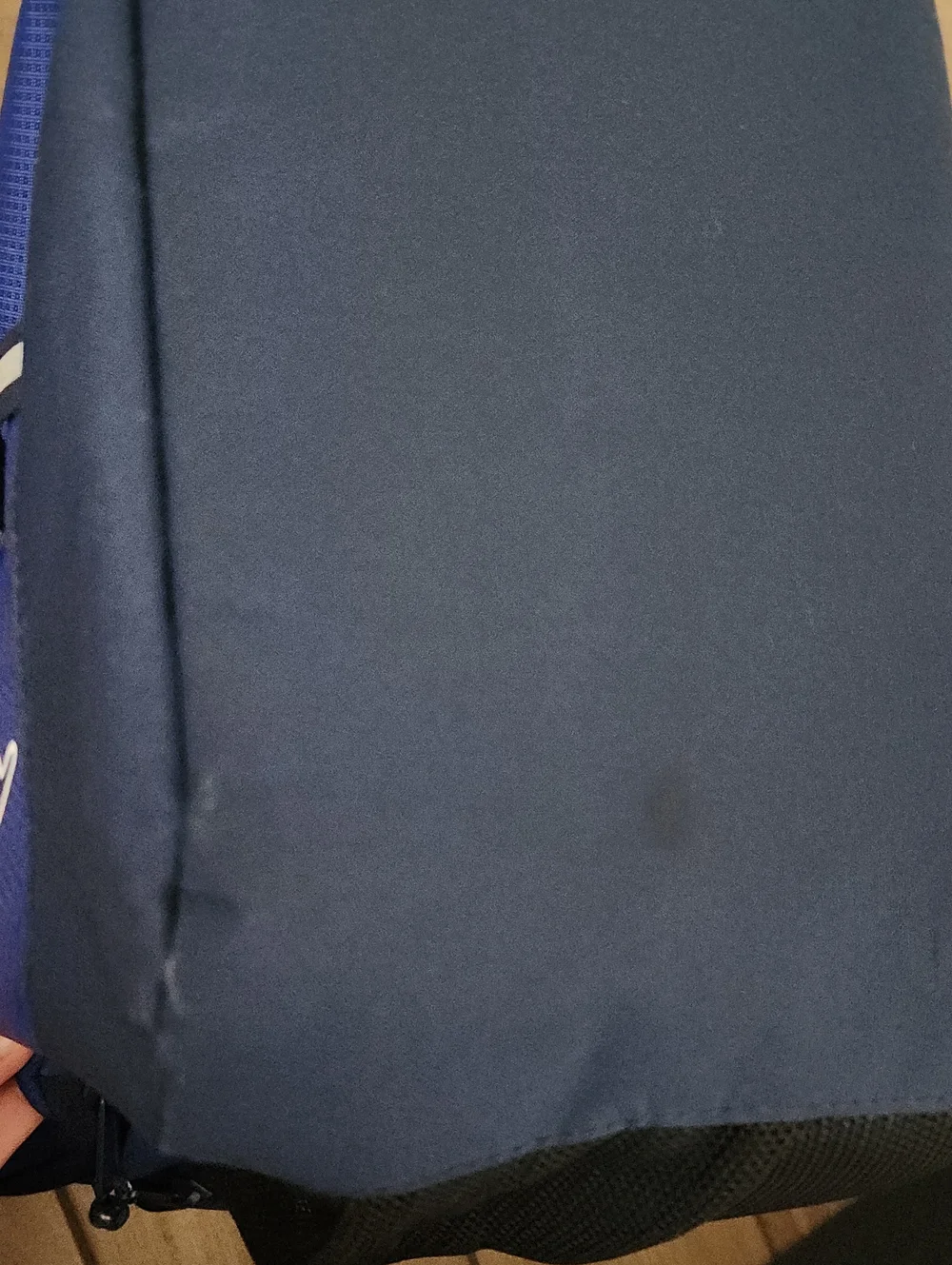 Champion Blue and Navy Men's Backpack with White Accents